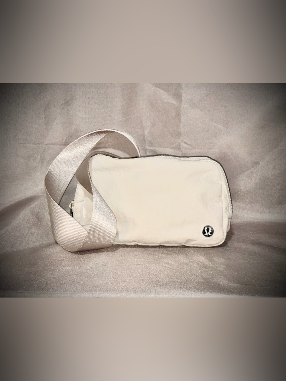 ✨ Lululemon Everywhere Belt Bag 1L – Crisp White/Cream ✨